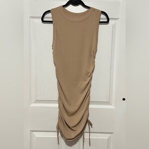 💗 SHEIN - Women’s Bodycon Tan Sleeveless Dress
